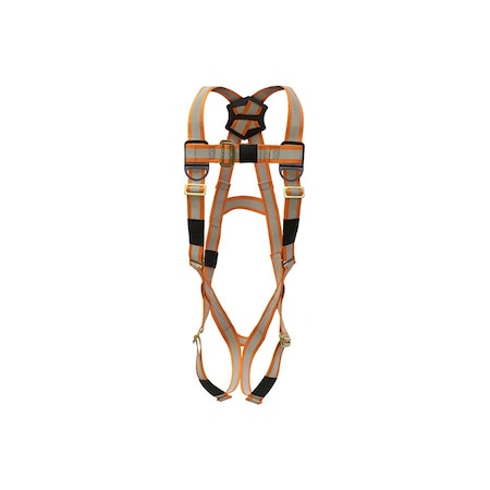 Super Anchor Safety Small - Ultra-Viz Webbing Fall Arrester Full Body Harness 6001-UVS